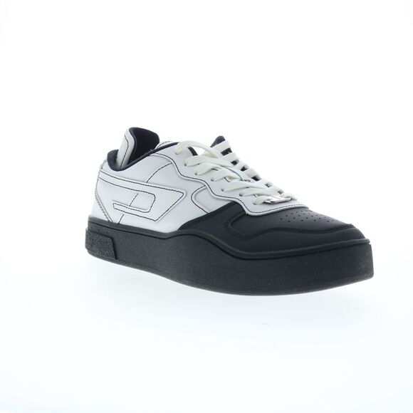 Diesel Mens S-Ukiyo Low X Black Shoes (NWT) - Picture 2 of 7